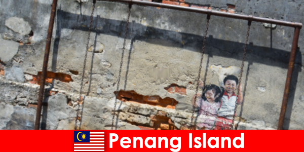 Fascinanta si diversa arta stradala din Insula Penang uimeste strainii