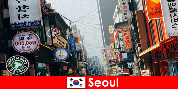 Seulul în Coreea, orașul interesant al luminilor și al publicității pentru turiștii de noapte