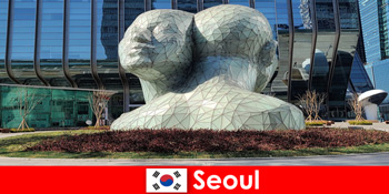 O excursie în străinătate cu o mulțime de factor de distracție pentru străini Seul Coreea de Sud