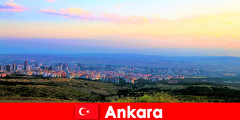 Vacanță relaxată cu localități locale pentru străini în Ankara Turcia